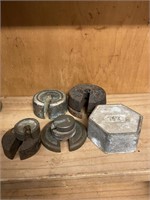 Assorted scale weights