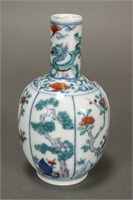 Chinese Petite Doucai Porcelain Vase,