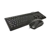Hajaan HS130 Wired Keyboard/Mouse Combo - Black