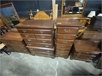 HIgh Grade 4 Piece Solid Wood Bedroom Set.