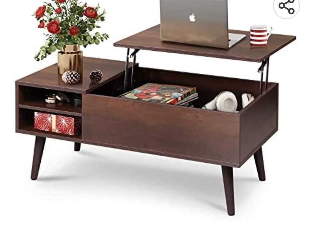 Wlive AcJ009 wood lift coffee table | Live and Online Auctions on HiBid.com