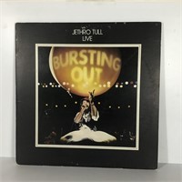 JETHRO TULL LIVE BURSTING OUT VINYL LP RECORD