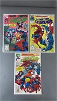 3pc The Amazing Spider-Man #376-379 Comic Books