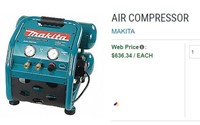 Police Auction:  Makita Air Compressor
