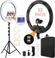 Like New Mactrem 2" LED Ring Light, with 75" Tripo