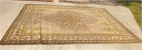 VINTAGE SMITH COLONIAL VEL RUG 9 X 12