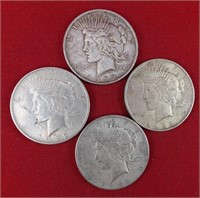 4 - 1922 Peace Dollars