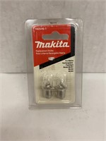 (34x bid)Makita 2pk Flashlight Replacement Bulbs
