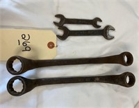 L269- Lot of 4 Ford Wrenches