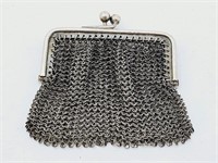 Antique Chain Mail Penny Purse