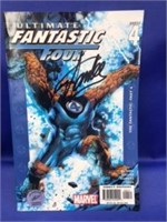 Stan Lee autographed Fantastic Four comic book,