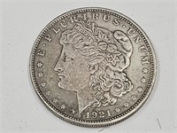 1921 Silver Morgan Dollar Coin