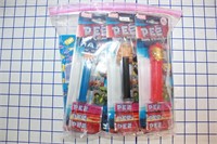 6 AVENGERS PEZ DISPENSERS  (CANDY IS OUTDATED)