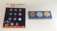 Epcot 2000 Coin Set & Alberta Medallions