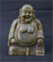 Carved Jade Buddha Figure