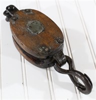 Wood & Metal Pulley