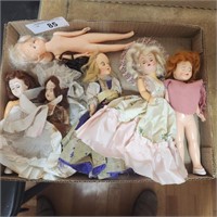 Vintage Sleepy Eye Dolls - Lot of 6