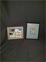 Small framed picture lot