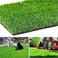 Artificial Turf 4' x 6' with Drainage, 1.38 Inch