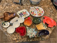 Decorative Condiment Bowls & Trays