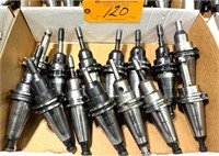 LOT #CAT-40 CNC TOOLHOLDERS