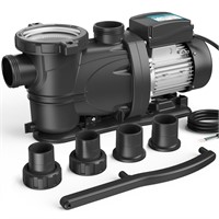 Vidapool 2 HP Pool Pump with timer,8120GPH,220V, 2