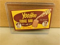 Mickey Mantle / Yogi berra YooHoo Baseball Card