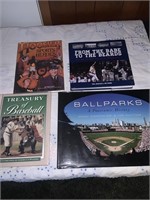 4 baseball books