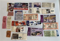 Assortment of Racing Tickets/Stubs (see photo)