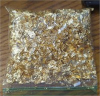 10 g bag 24K gold flakes