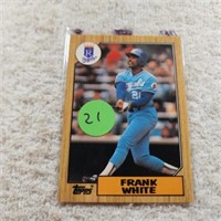 1987 Topps Tiffany Rare Frank White