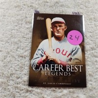 2009 Topps Legends of the Game Rogers Hornsby