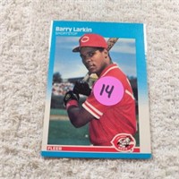 1987 Fleer Rookie Barry Larkin