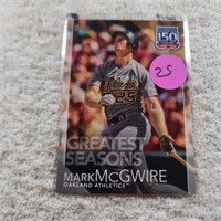 2019 Topps 150 Greatest Season Mark McGwire