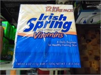 DOZEN BARS OF IRISH SPRING SOAP