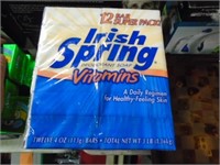DOZEN BARS OF IRISH SPRING SOAP