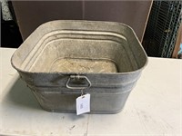 GALVANIZED WASH TUB