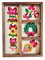 Bucilla Christmas Needlework Shadow Box