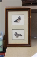 Signed Christ White Duck Print