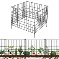 Decorative Garden Fence 4 Pack, 24in(H) x
