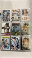 Aaron Judge cards 7 sheets