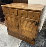 Ethan Allen Cabinet with 2-Doors and 2-Drawers