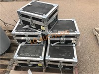 Black / Silver Storage Crates