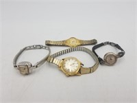 Vtg Estate Ladies Seiko & Omega Watch Bundle