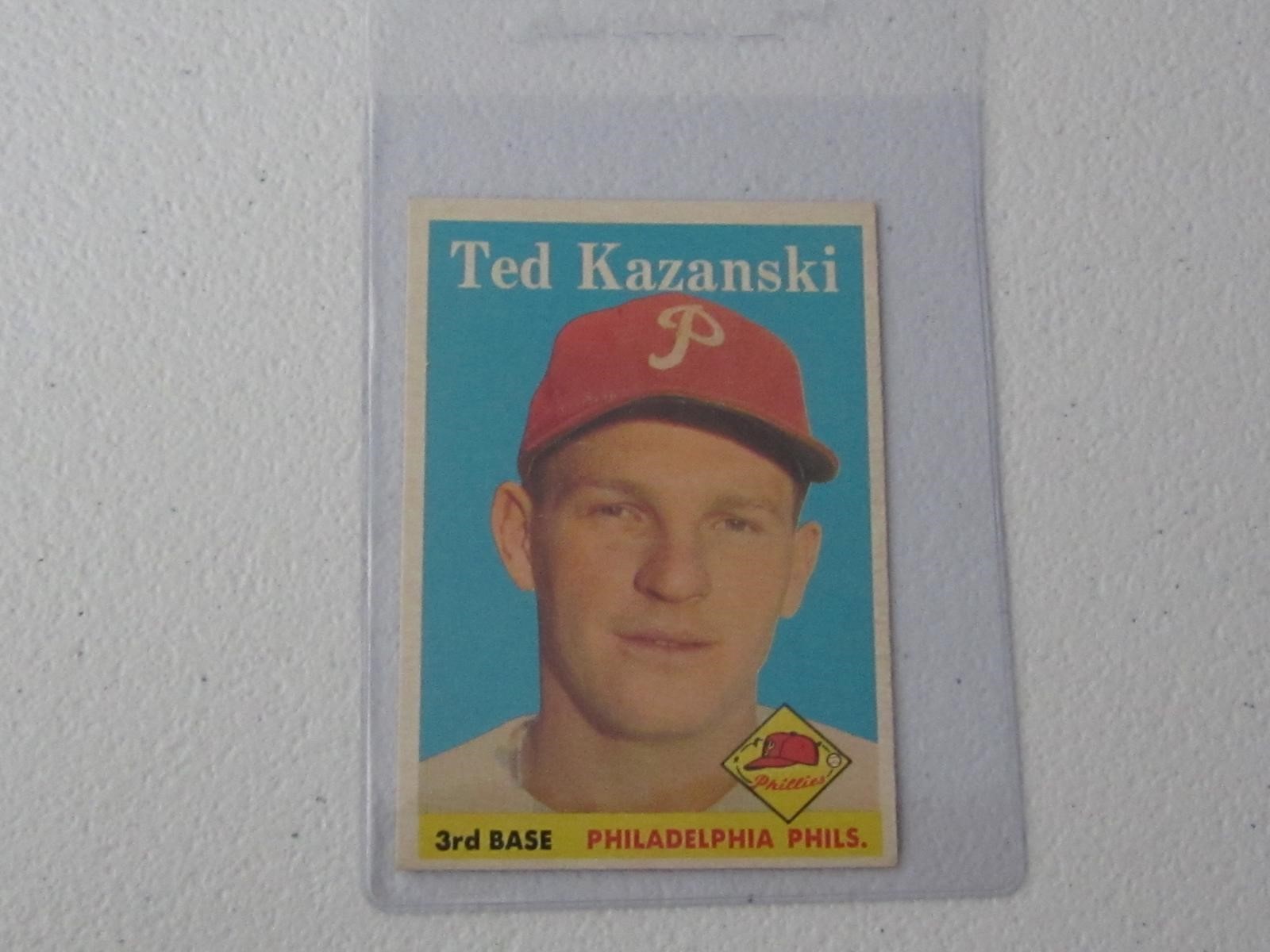 1958 TOPPS TED KAZANSKI NO.36 VINTAGE