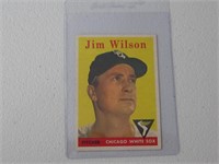 1958 TOPPS JIM WILSON NO.163 VINTAGE