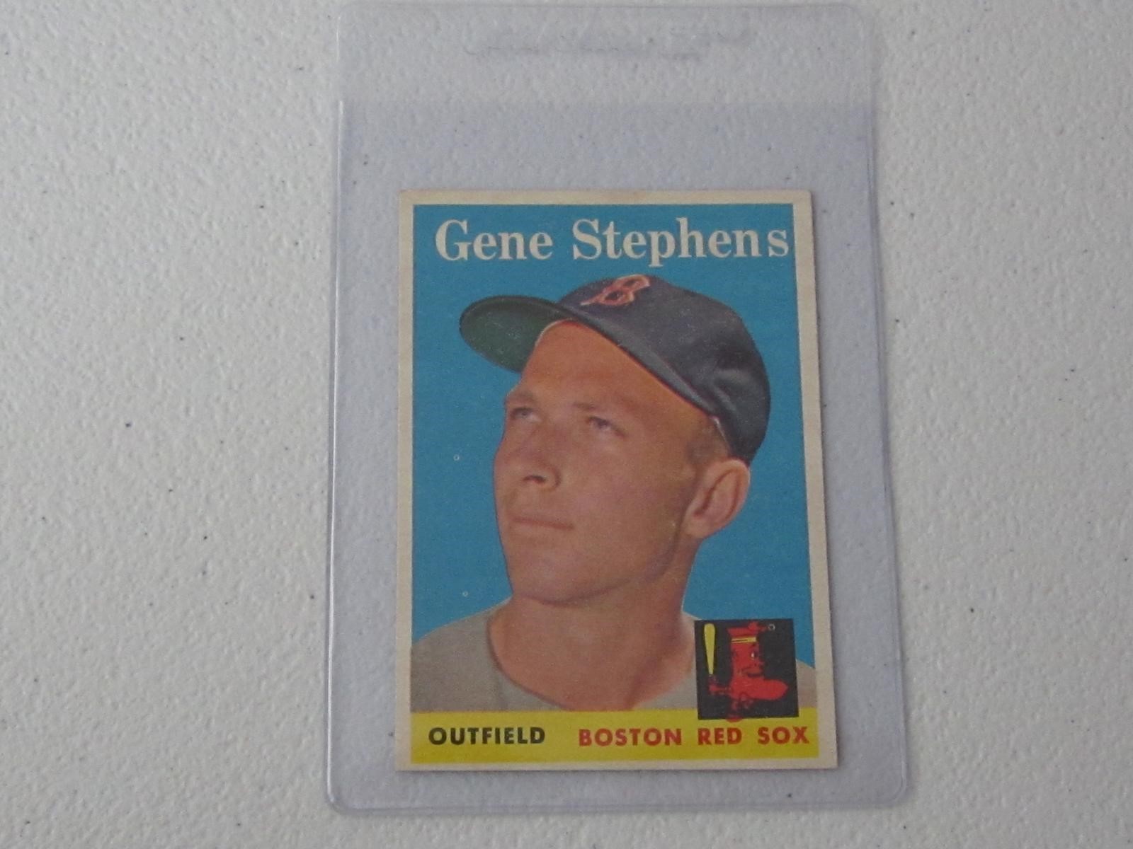 1958 TOPPS GENE STEPHENS NO.227 VINTAGE