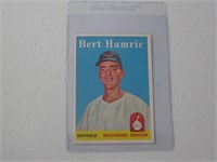 1958 TOPPS BERT HAMRIC NO.336 VINTAGE