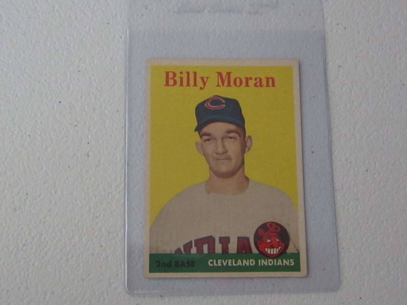 1958 TOPPS BILLY MORAN NO.388 VINTAGE