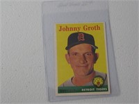 1958 TOPPS JOHNNY GROTH NO.262 VINTAGE